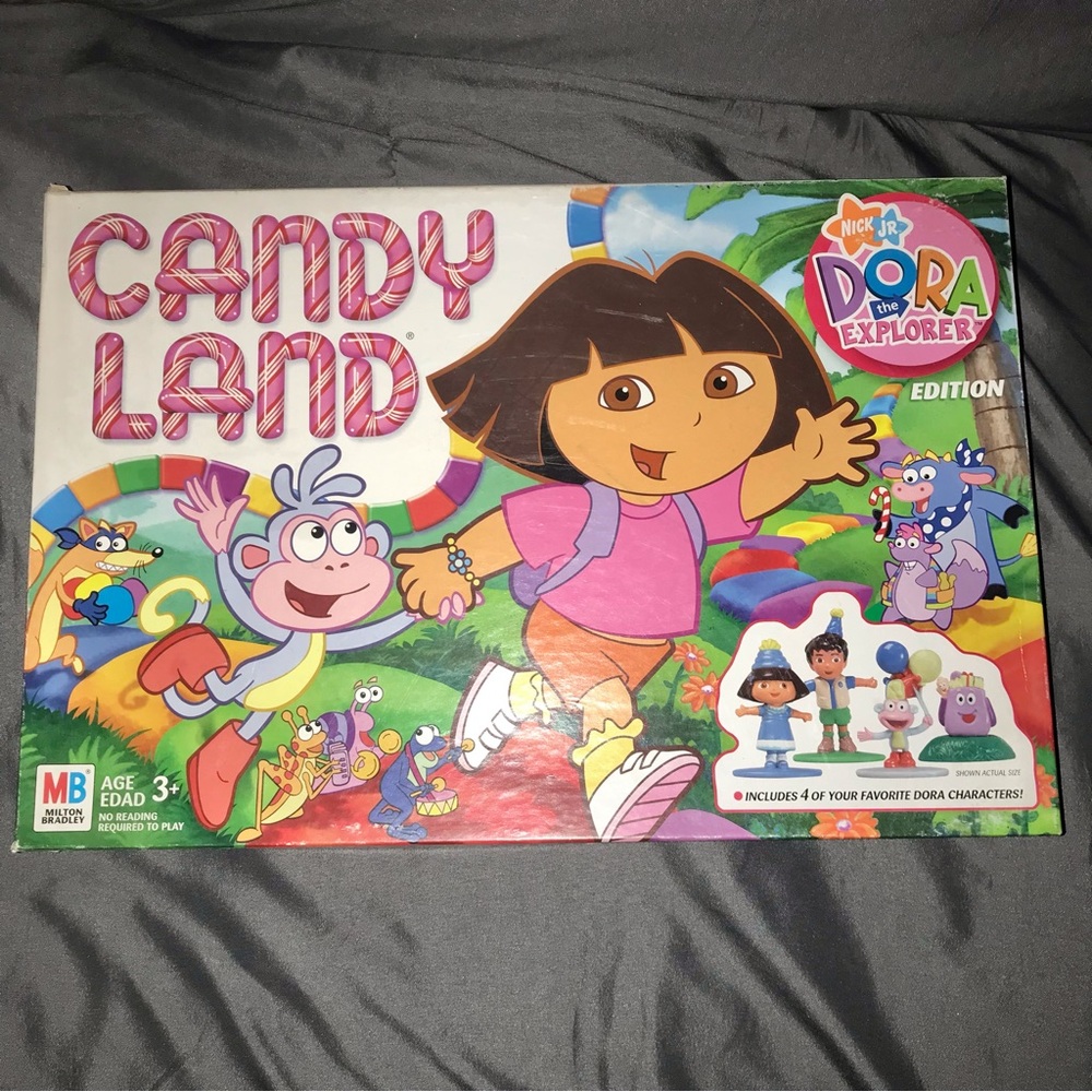 Dora the explorer candy land complete milton Bradley 2005 nick jr board game